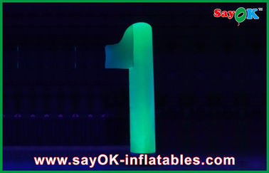 Beautiful Inflatable Lighting Decoration Number For Advertising