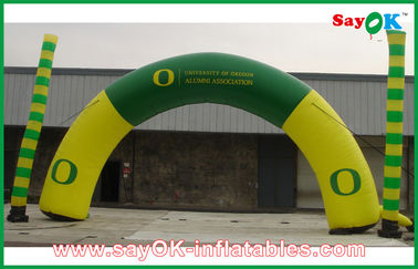 PVC / Oxford Cloth Inflatable Arch With Custom Printing For Holiday