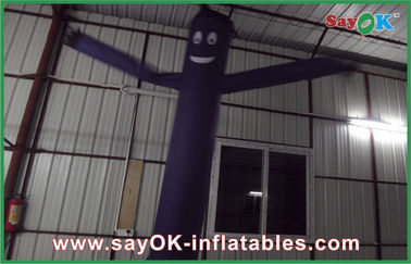 Nylon Desktop Inflatable Air Dancer Custom Advertising Inflatables 3m - 8m Height