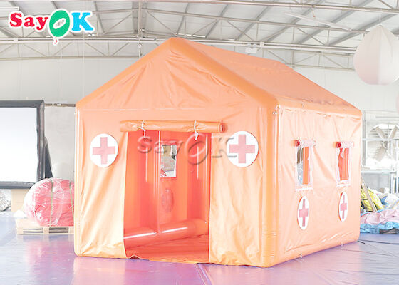 Field Hospital Tent PVC Tarpaulin Emergency Inflatable Medical Tent Waterproof