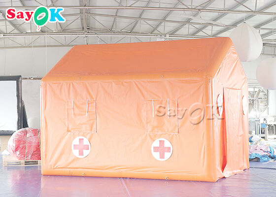 Field Hospital Tent PVC Tarpaulin Emergency Inflatable Medical Tent Waterproof