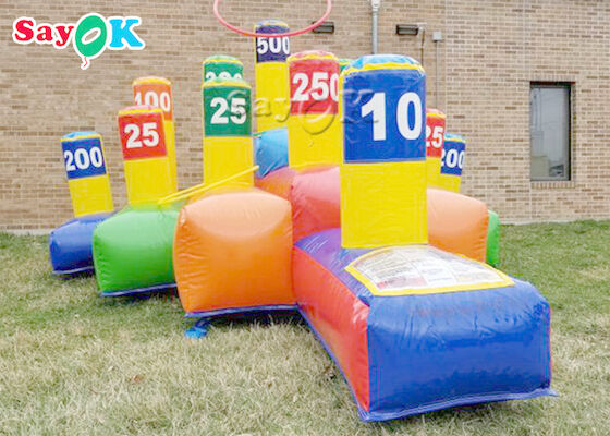 Outdoor Inflatable Games UV Resistance 2.3x2.1m Small Inflatable Hoopla Game Outdoor