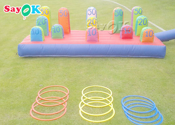 Target Game Pvc Inflatable Ring Toss Game With Rings