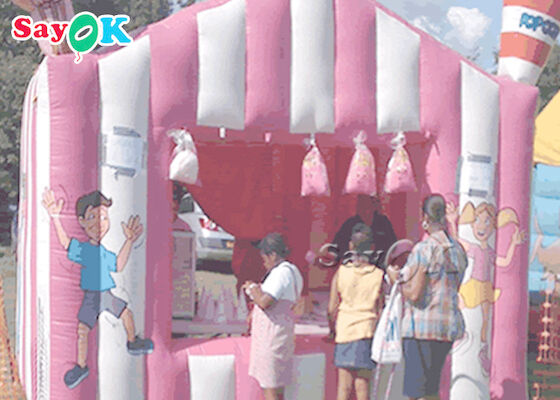 Inflatable Work Tent Portable PVC Candy Floss Inflatable Air Tent Waterproof