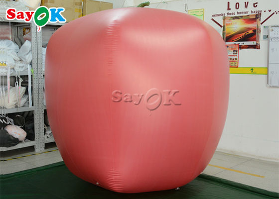 2m Giant Red Fruit Inflatable Apple Balloon Model For Rental Business