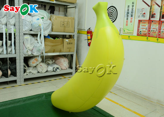 1.5mH Hanging PVC Banana Inflatable Balloon For Event Decoration