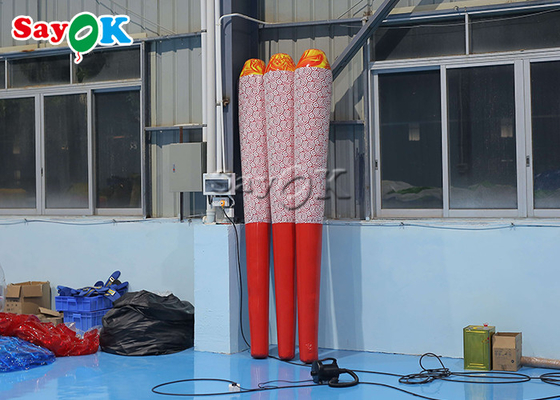 Giant Inflatable 3m 10ft Inflatable Sports Games Competitions Challenge Fun Torch