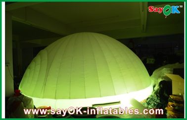 Event LED Inflatable Air Tent With Oxford Cloth / Customized Inflatable Tent Inflatable Igloo Tent Large Inflatable Tent