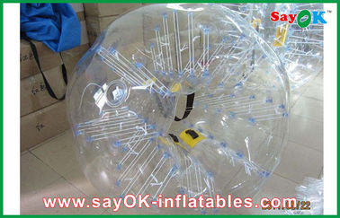 PVC Inflatable Sports Games 0.6mm TPU 1.5m DIA Inflatable Body Bumper Ball