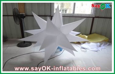 1.5m Diameter Inflatable Led Lighting Decoration Inflatable Star Decoratiom