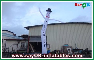 Outdoor PVC giant air tube inflatable dancer advertising sign sky wave greeting dancing man