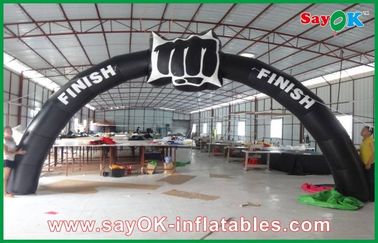 Halloween Inflatable Archway 6m X 3m Inflatable Finish Arch , Finishing Line Arch For Events