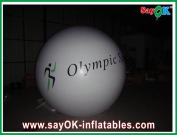Waterproof Fabric PVC Inflatable Helium Balloon Thin For Outdoor Event