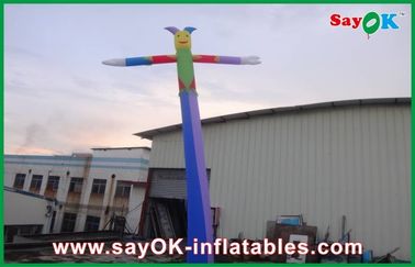 Blow Up Air Dancers Custom 8m Durable Inflatable Sky Dancer Nylon Cloth For Event