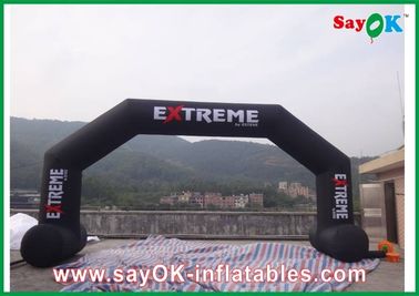 Wedding Arch Decorations Printing PVC Inflatable Finishing Line Arch For Sport Games ODM