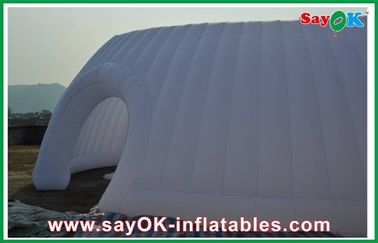 Outdoor Giant Wedding Party Tent Inflatable Oxford Cloth Inflatable Air Tent , Diameter 5m Air Tent For Camping