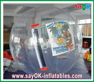 Inflatable Yard Games TPU / PVC Inflatable Sports Games , Water Park Water Walking Ball