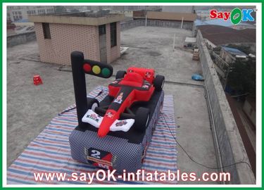 Inflatable Items Durable Oxford Cloth Inflatable Cartoon Customized For Car Races