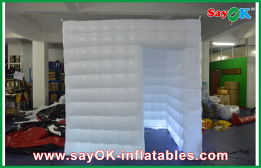 Safe Waterproof Mobile Photo Booth White Oxford Cloth / PVC Coated