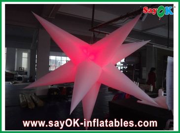 2M Diameter Inflatable LED Light Nylon Cloth For Wedding Ceremony