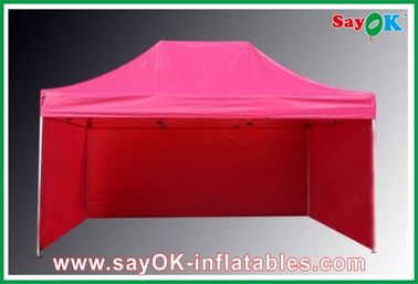 Event Canopy Tent Professional Folding Tent 210D Oxford Cloth With 3 Sidewalls Fire-Proof