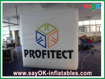 Party Oxford Cloth Custom Inflatable Products , Advertsing Inflatable Cube