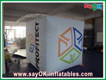 Party Oxford Cloth Custom Inflatable Products , Advertsing Inflatable Cube