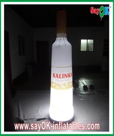 190T Nylon Cloth Inflatable Bottle Wine Height 2M With Led Lights
