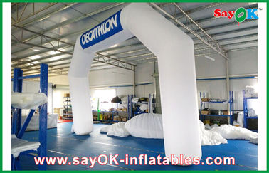 Custom Archway Outdoor Advertising Inflatable Led Arch Inflatable Entrance Race