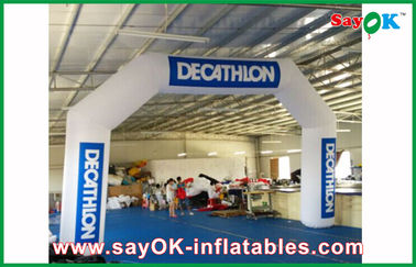 Custom Archway Outdoor Advertising Inflatable Led Arch Inflatable Entrance Race