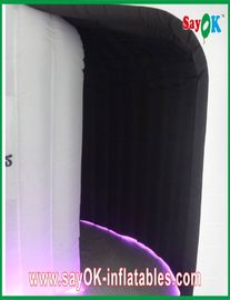 Kids Photo Booth 210 Oxford Cloth Inflatable Photobooth With UL Blower Logo Printing