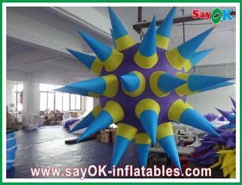 Diameter 2m Inflatable Light Decoration For Party Multiple Colours