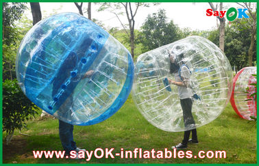 Giant Inflatable Football PVC/TPU Soccer Colors Inflatable Bumper Ball Bubble Body Ball For Football Playing