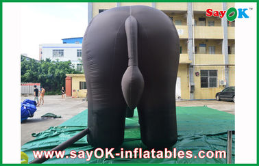 Blow Up Cartoon Characters Big Elephant Inflatable Cartoon Characters Blower For Ourterdoor Customized