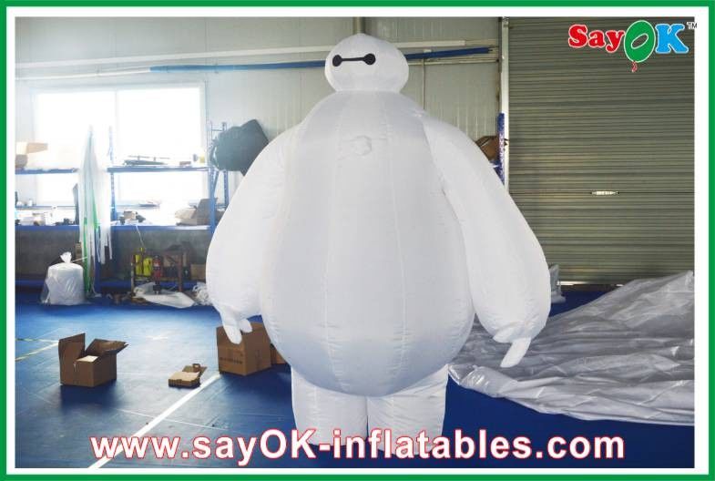 Big Hero 6 Inflatable Cartoon Characters Height 2.6m Inflatable Baymax
