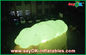 Big LED Decoration Inflatable Helium Cloud Balloon 0.18mm PVC Material For Advertising