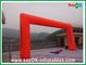 PVC / Oxford Cloth Inflatable Arch , Logo Inflatable Square Finishing Arch