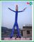 Blue Inflatable Air Dancer Rip-stop Nylon Cloth With Two Legs
