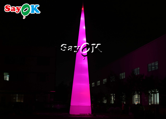 Giant Inflatable LED Cone remote controlled Outdoor Lighting Decoration