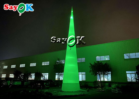 Giant Inflatable LED Cone remote controlled Outdoor Lighting Decoration