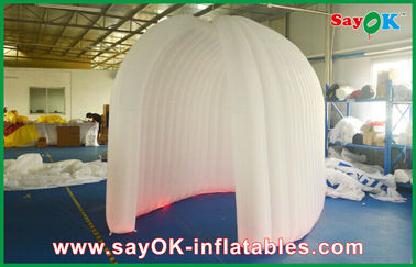 Inflatable Photo Booth Hire Vaulted White LED Inflatable Photo Booth Hire With Blower For Photos