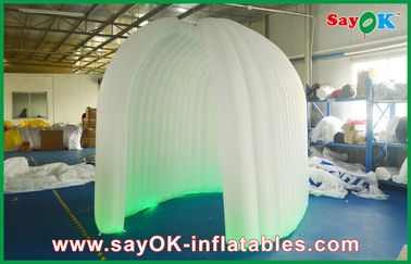 Inflatable Photo Booth Hire Vaulted White LED Inflatable Photo Booth Hire With Blower For Photos