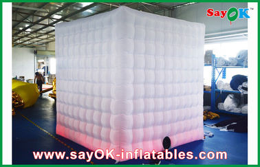 Small Photo Booth LED Inflatable Photo Booth Kiosk With CE Blower For Wedding Ceremony