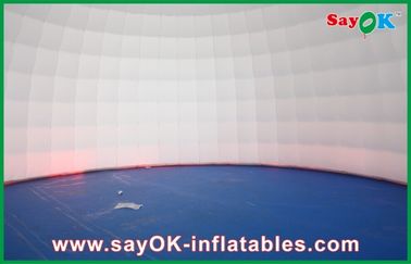 Inflatable Yard Tent OD 5m Inflatable Air Tent White , Inflatable Dome Tent For Exhibition
