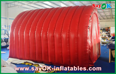 Inflatable Tunnel Tent Red Waterproof Inflatable Air Tent Inflatable Tunnel With Custom Logo Mark inflatable tent campin