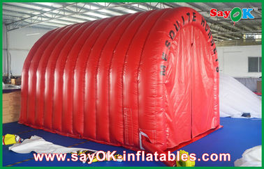 Dome Inflatable Tent Red Waterproof Inflatable Air Tent Inflatable Tunnel With Custom Logo Mark Inflatable Tent Campin