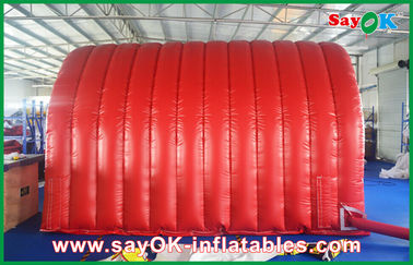 Dome Inflatable Tent Red Waterproof Inflatable Air Tent Inflatable Tunnel With Custom Logo Mark Inflatable Tent Campin