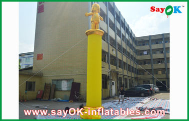 Inflatable Tall Man Durable Inflatable Sky Dancer Blower For Advertising , CE Certificated