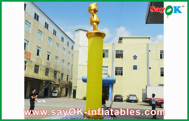 Inflatable Tall Man Durable Inflatable Sky Dancer Blower For Advertising , CE Certificated