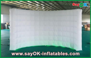 Party Decoration Inflatable Wall Durable Inflatable Air Wall Panels With Internal CE Blower , 3 X 2 X 2.3m